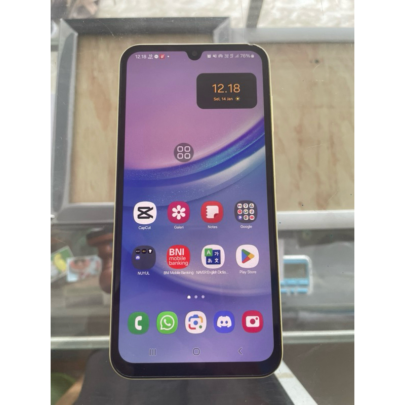 100% Ori Samsung A15 4G 8/256 GB Second Mulus Ada Dent kecil ga Ngaruh Ke LCD