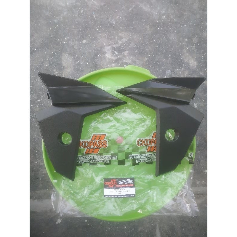 cover footstep supra x 125 fi injeksi 2014 kanan dan kiri