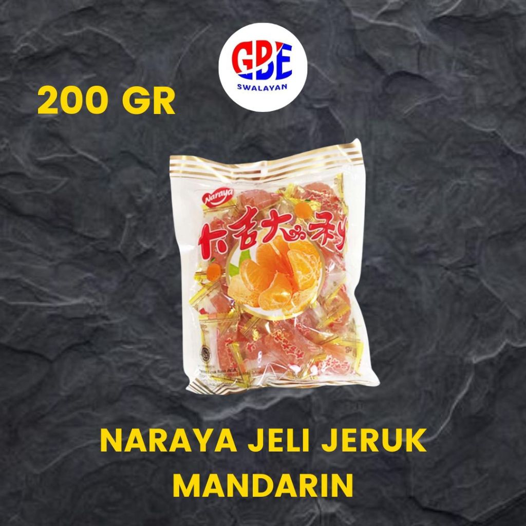 

NARAYA JELI JERUK MANDARIN 200GR
