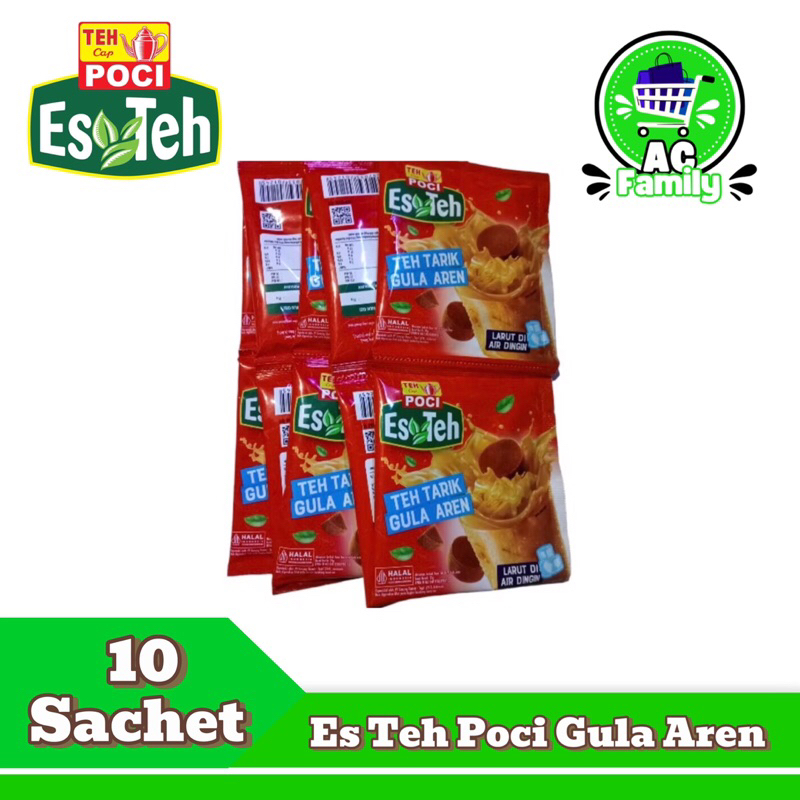 

Poci Es Teh Gula Aren 24gr x 10 Sachet