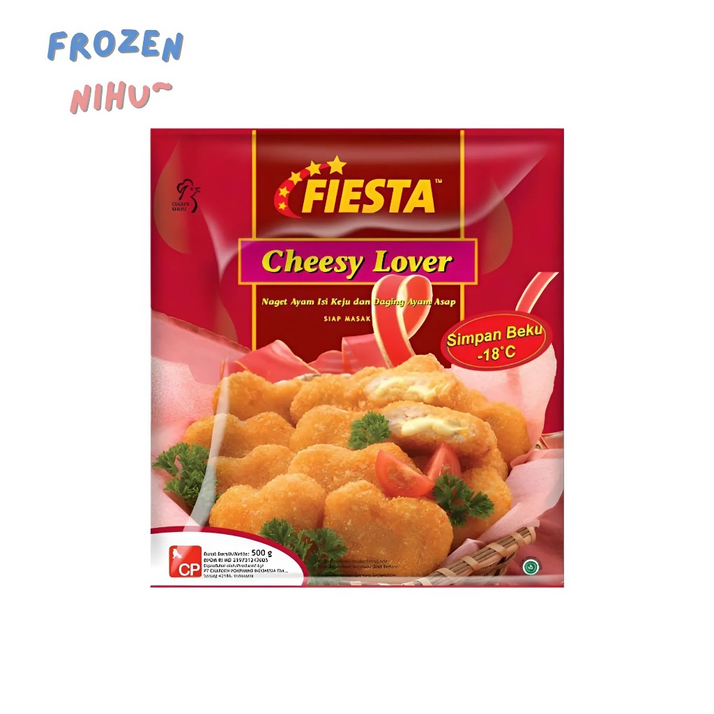 

Fiesta Cheesy Lover 500 gr - Frozen Nihu