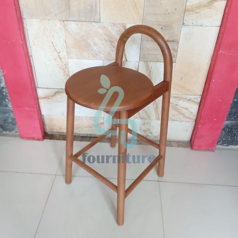 Kursi Bar |  Kursi Etalase Klasik Kayu Jati