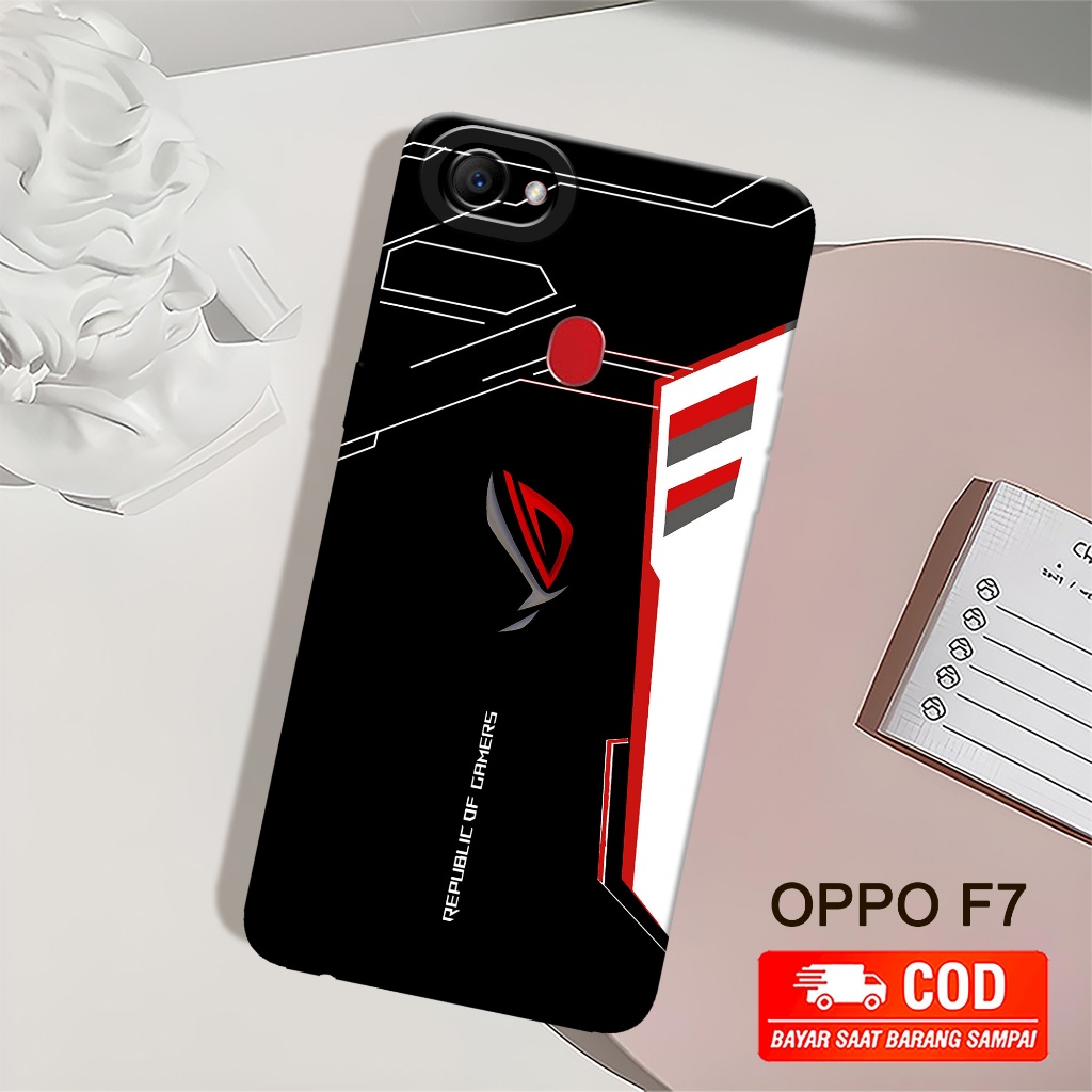 New! Gaming Case - Softcase Oppo F7 Terbaru - Case Hp Oppo F7 - Casing Oppo F7 - Case Lentur & Tebal