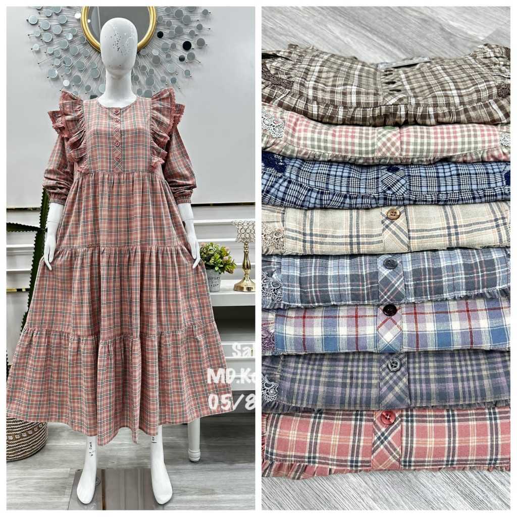 GAMIS MIDI SALVINA ORIIGINAL / DRESS SALVINA YS / KATUN TRISET