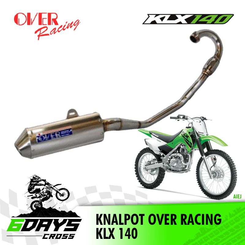 Knalpot Over Racing KLX 140 Original Over Racing (01-01-056)
