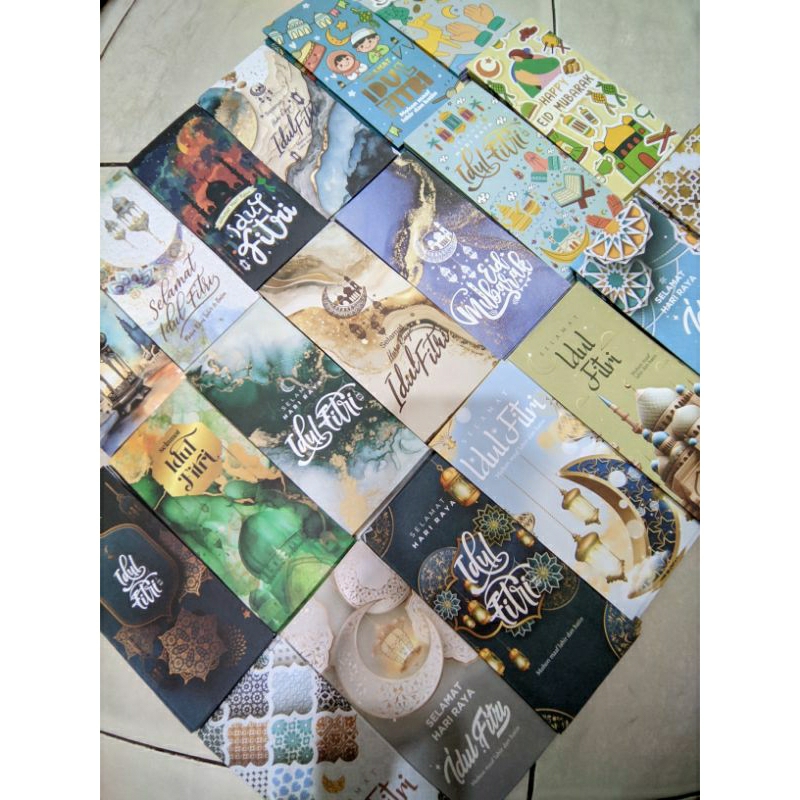 

Amplop Lebaran premium bahan tebal ( 1 pack isi 5 pcs)