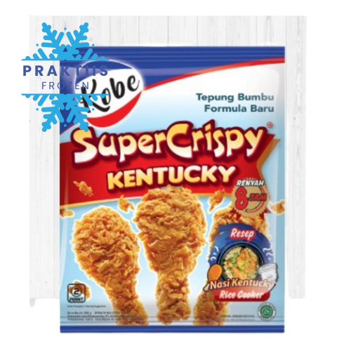 

KOBE TEPUNG BUMBU SUPER CRISPY KENTUCKY 200GR/TEPUNG AYAM SIAP PAKAI