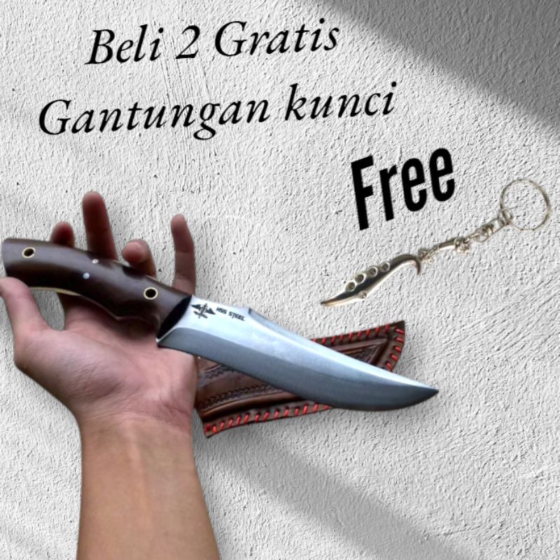 Pisau skiner pisau survival mini pisau seset