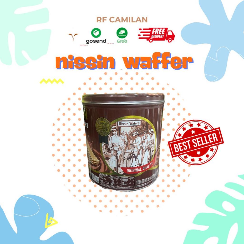 

[RF Camilan] Nissin Waffer Chocolate Toples 570g