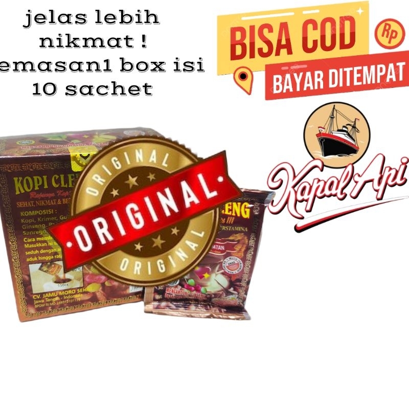 

kopi Moro sehat ki cling