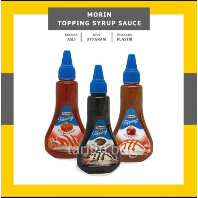 

Morin Topping Rasa Coklat /Strawberry/Caramel - 310g