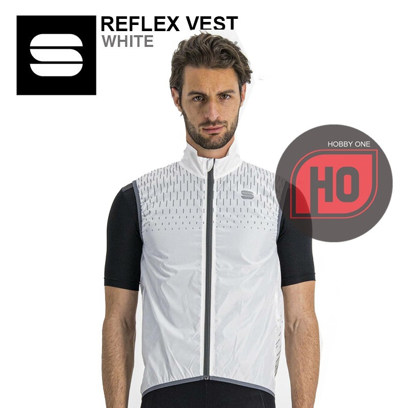 Sportful REFLEX VEST 101 WHITE - Rompi Sepeda