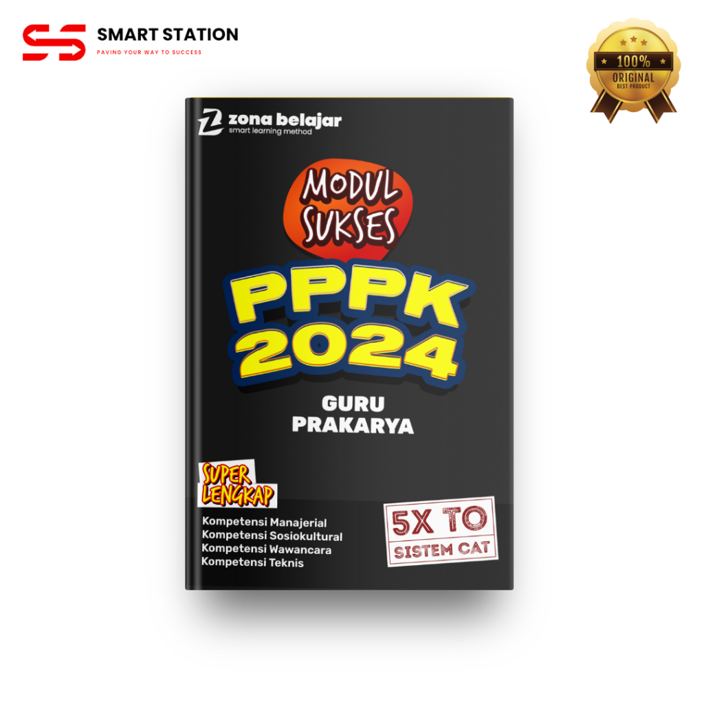 100% ASLI-Modul Sukses PPPK Guru Prakarya Terbaru