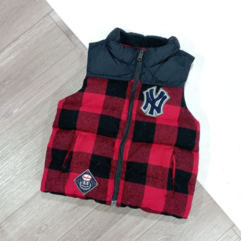 Vest Rompi bulang MLB anak usia 3-4 tahun bekas preloved