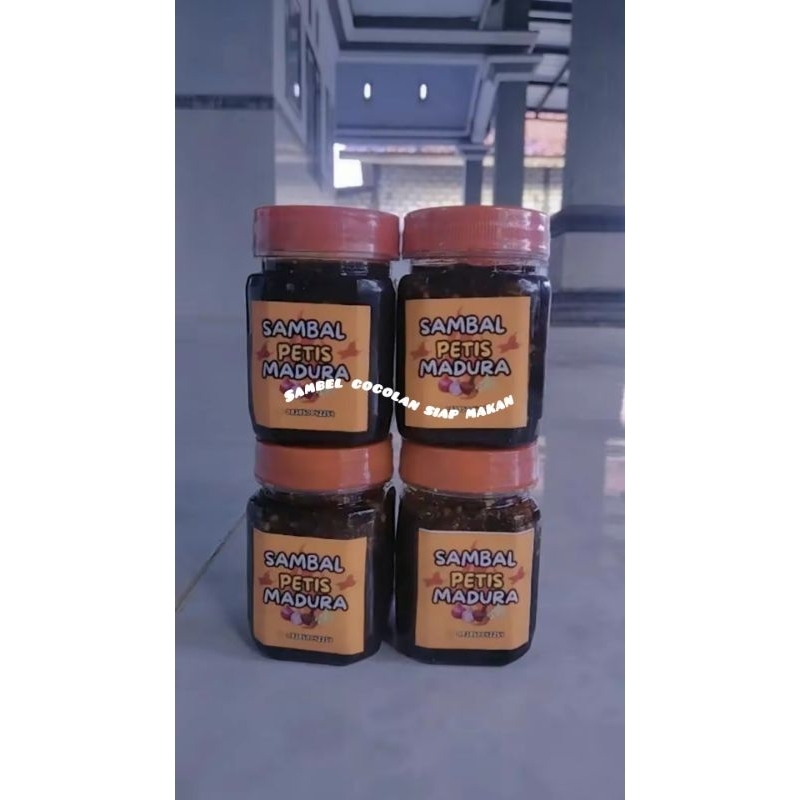 

sambel petis mercon siap saji cocok buat cocolan