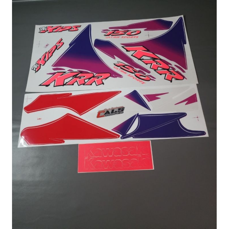 STRIPING ULTRA SPORTS KRR150 SE MERAH