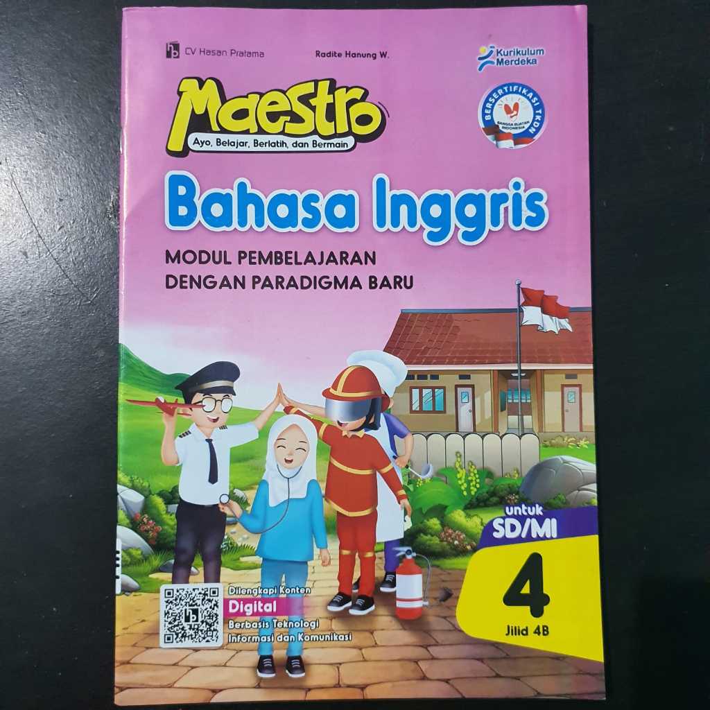 LKS Maestro 2025 - Modul BAHASA INGGRIS 4B SD/MI Kelas 4 Smt 2 - Kurikulum Merdeka