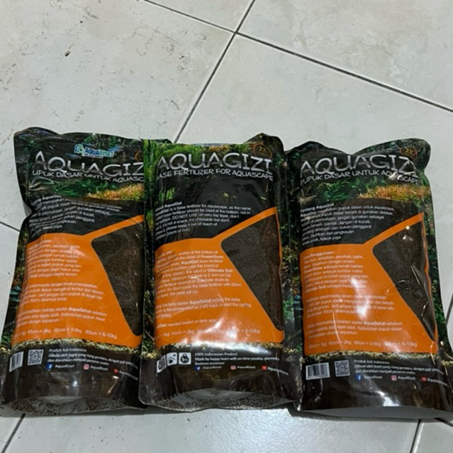 Pupuk Dasar Aquascape AquaGizi Aqua Gizi 1kg