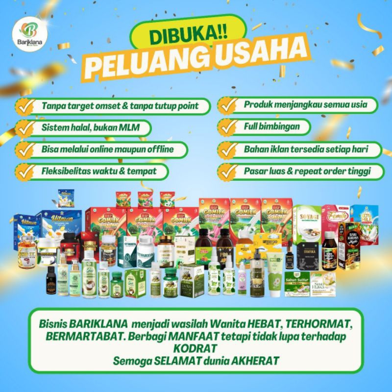 

PROMO PAKET HEMAT/ RESELLER/PELUANG USAHA, SUSU GOMILK, MITRA RESMI