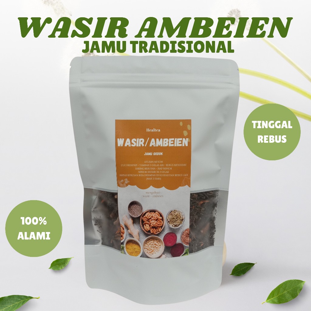 

JAMU TRADISIONAL REMPAH HERBAL ALAMI MENGOBATI WASIR AMBEIEN