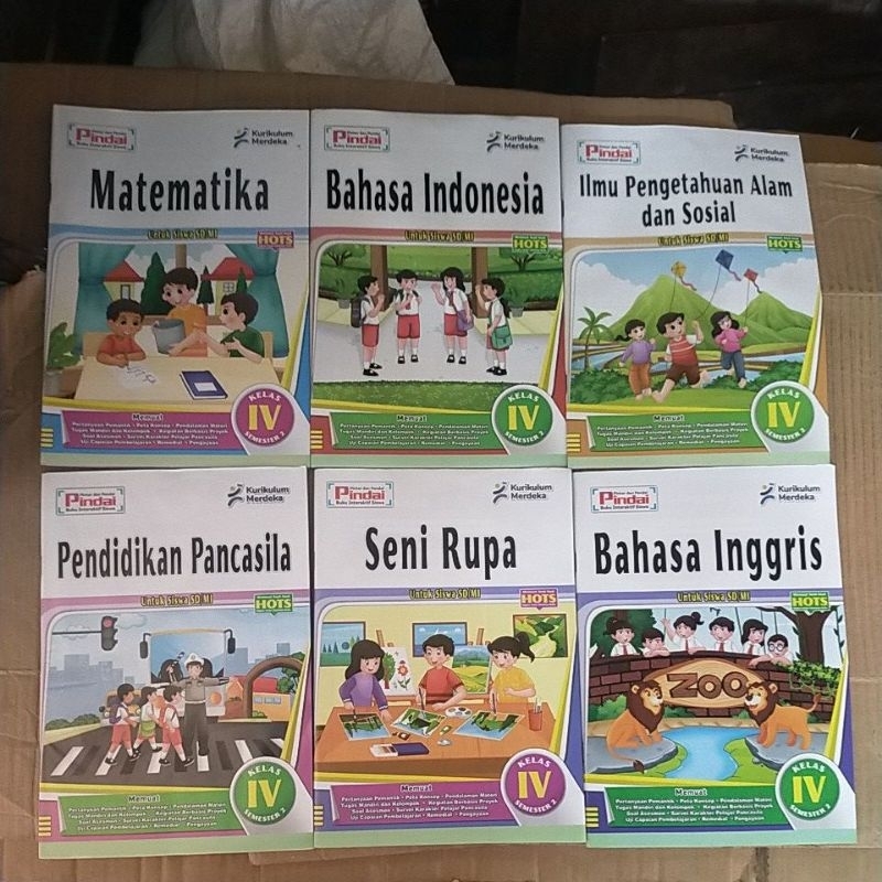 LKS Pindai SD Kelas 4 Semester 2 Kurikulum Merdeka