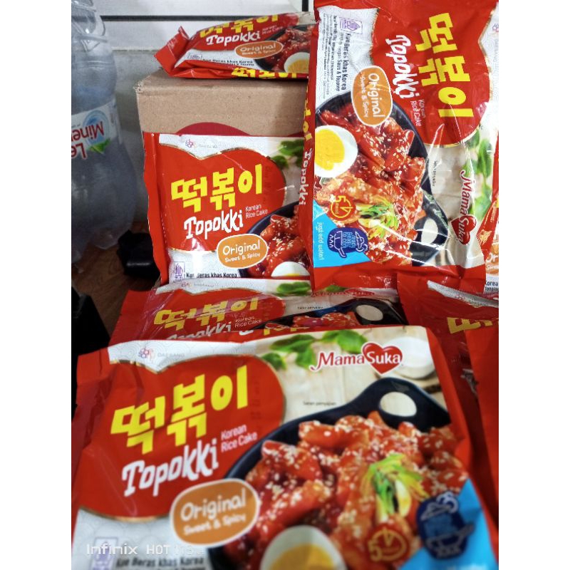 

Tokpokki Mama Suka Original Sweet 134gr