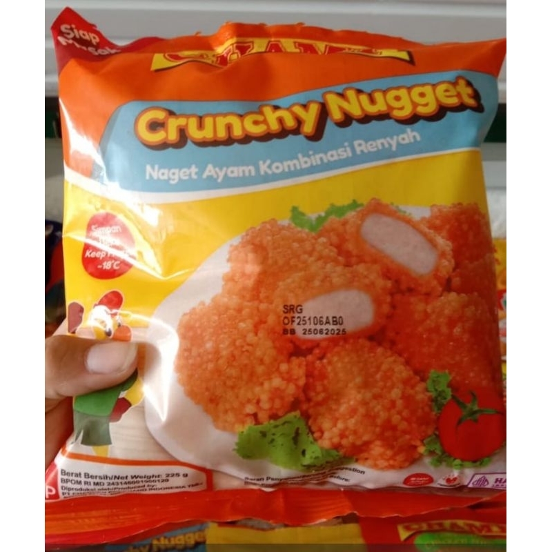 

Crunchy Nugget Nage Ayam Kombinasi Renyah