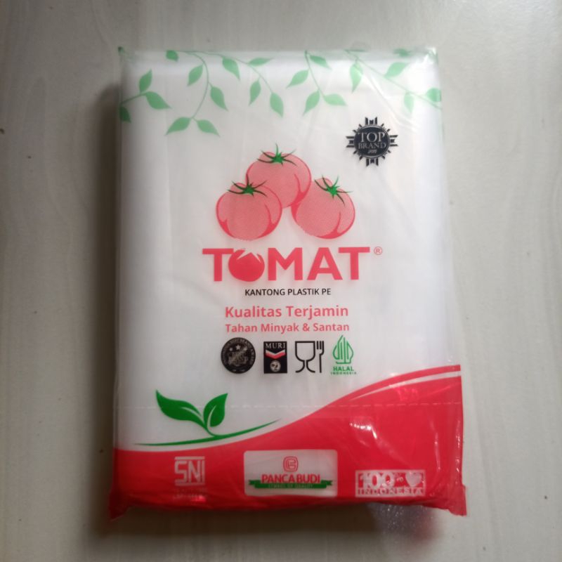 Plastik PE 15x35 Tomat / Tahan Minyak dan Santan