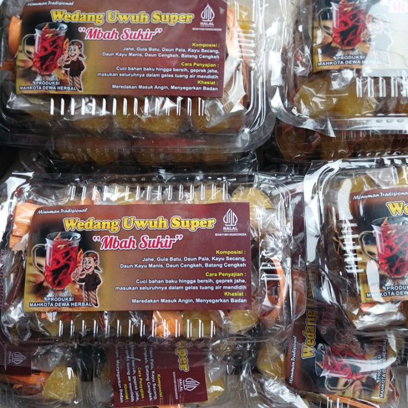 Wedang uwuh super Mbah Sukir isi 10pcs