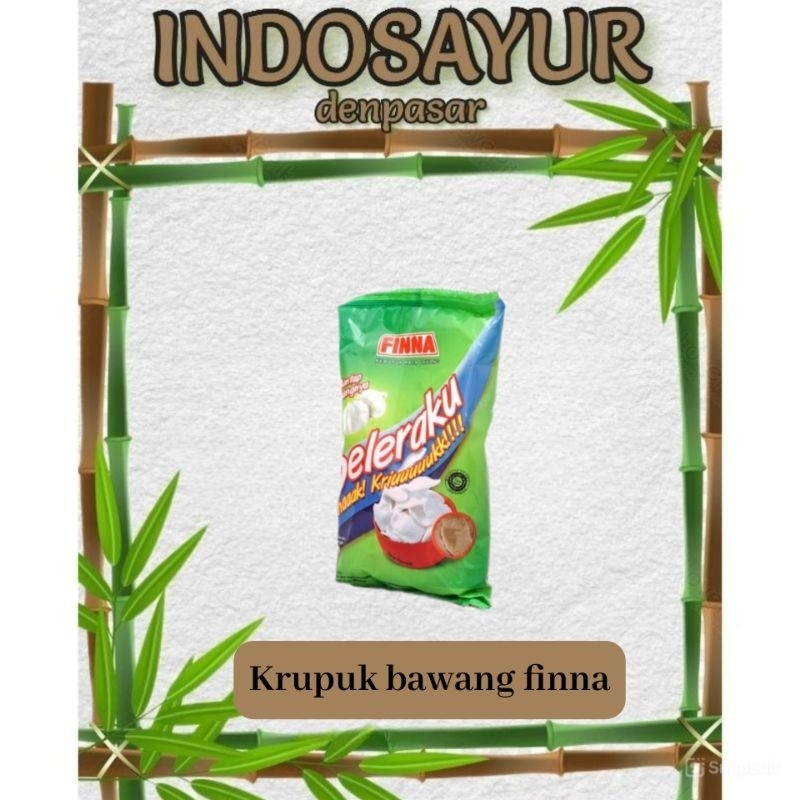 

Krupuk bawang finna 200g _ INDOSAYUR