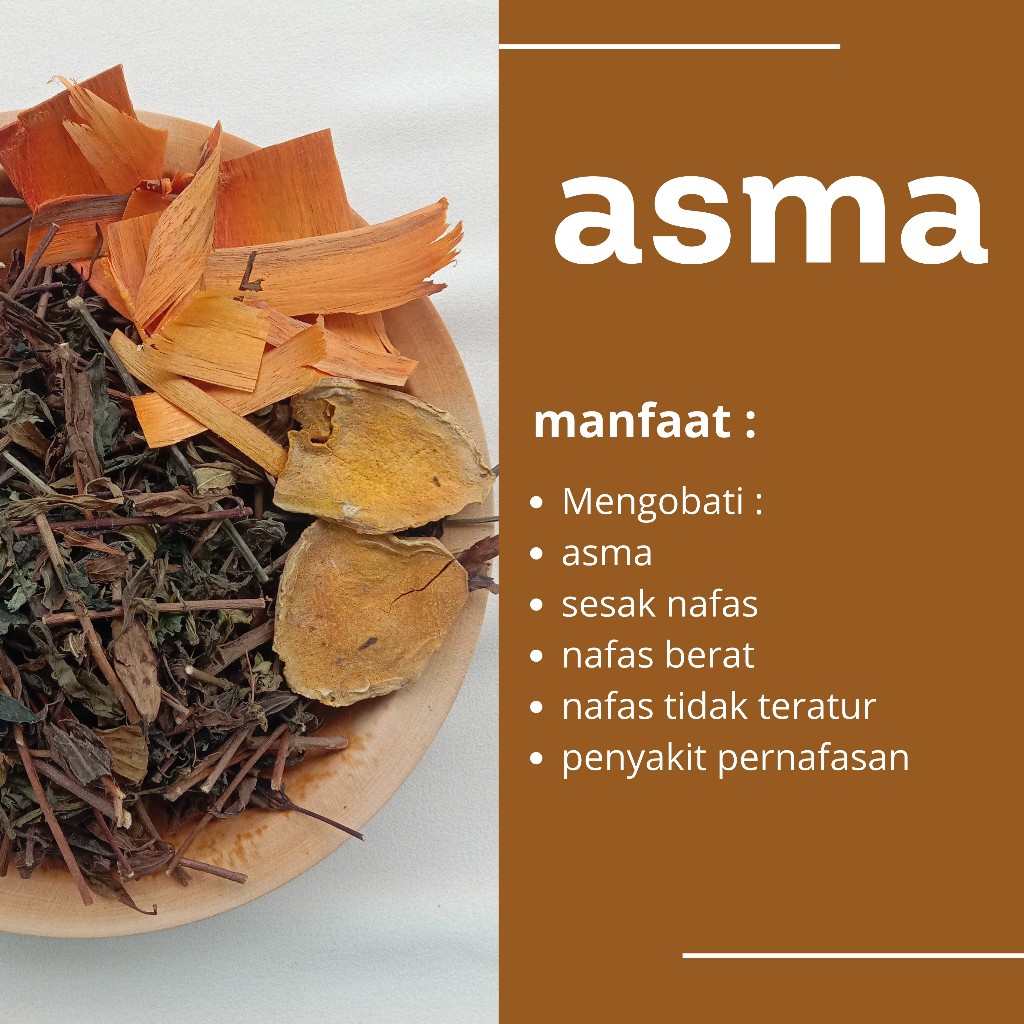 

JAMU TRADISIONAL REMPAH HERBAL ALAMI UNTUK MENGOBATI ASMA