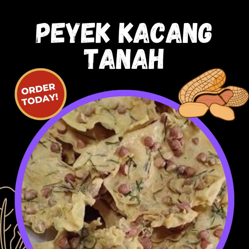 

Peyek Kacang Tanah