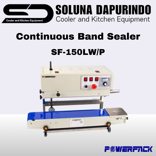 Powerpack Continuous Band Sealer SF-150LW/P / SF150LWP (Stand Model)