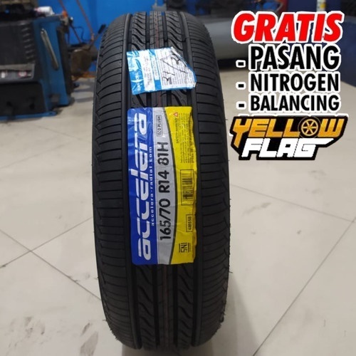 Ban Mobil Ring 14 165/70 Accelera Eco Plush 165 70 R14 Tubeless Berkualitas