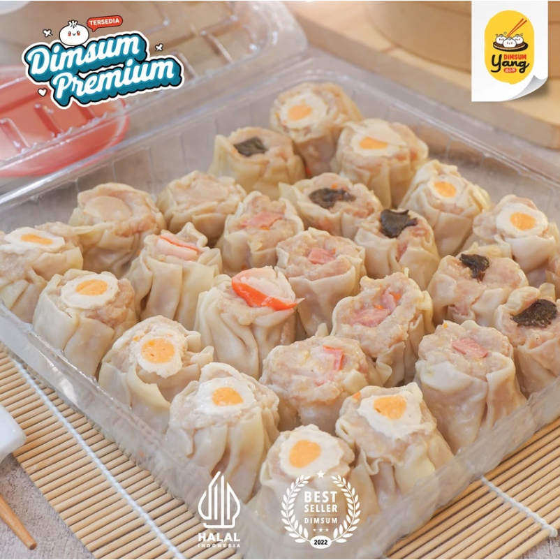 

Frozen Food - Dimsum Premium Yang 100 Pcs (JUMBO) - RESELLER