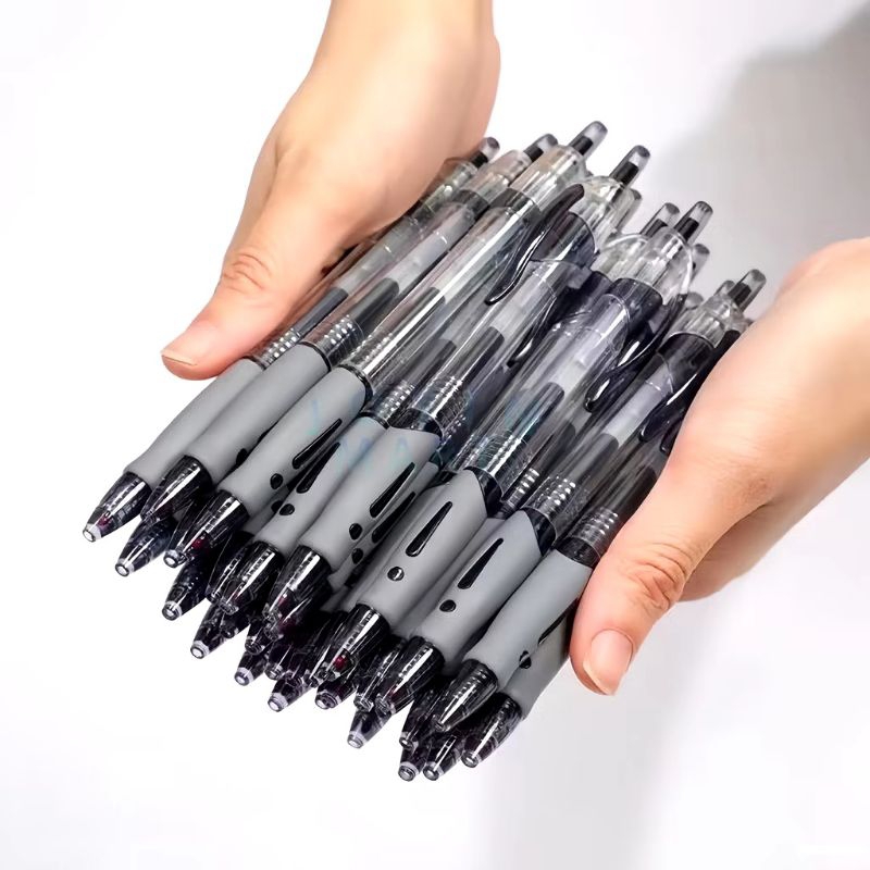 

Micro Ms 410 click Pen Ink Gel 0,5 mm Pena Alat Tulis Pulpen Saku Cetek Tinta Warna