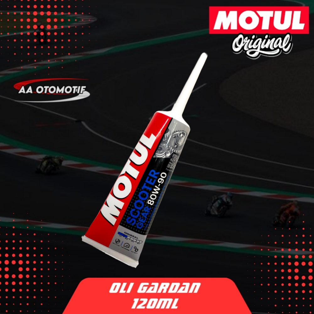 OLI GARDAN MOTUL & SHELL SCOOTER GEAR 120ML ORIGINAL MOTUL & SHELL