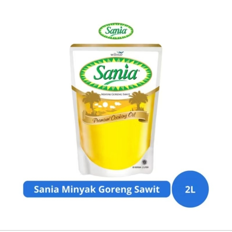 

Sania minyak goreng sawit premium 2L