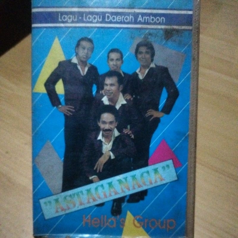 kaset pita full box Original"Lagu lagu Daerah Ambon"