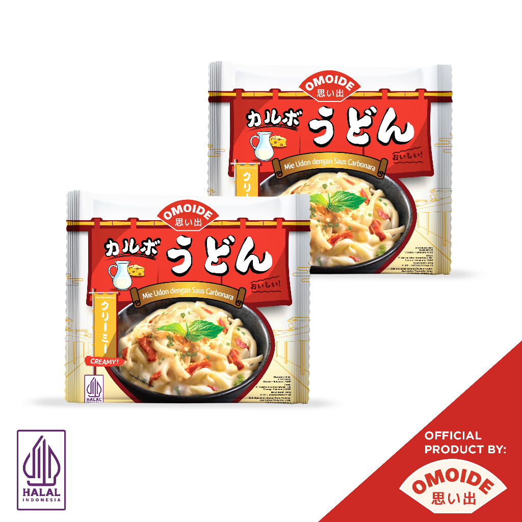 

Omoide Paket Isi 2 - Carbonara Udon 260 gr