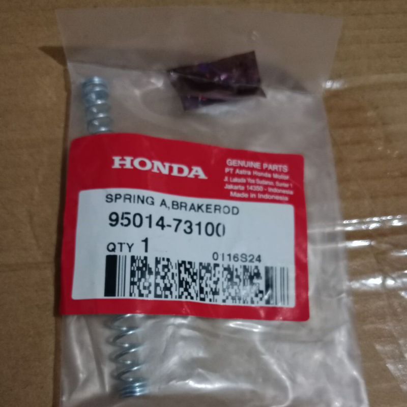 AHM 95014-73100 Pir brakerod kawat stik rem belakang grand,supra,revo,blade,karisma,fitnew,tiger, me