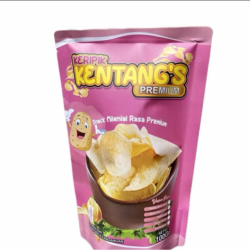 

[KENTANGS] PREMIUM CHIPS SNACK MILENIAL 100G & 50G