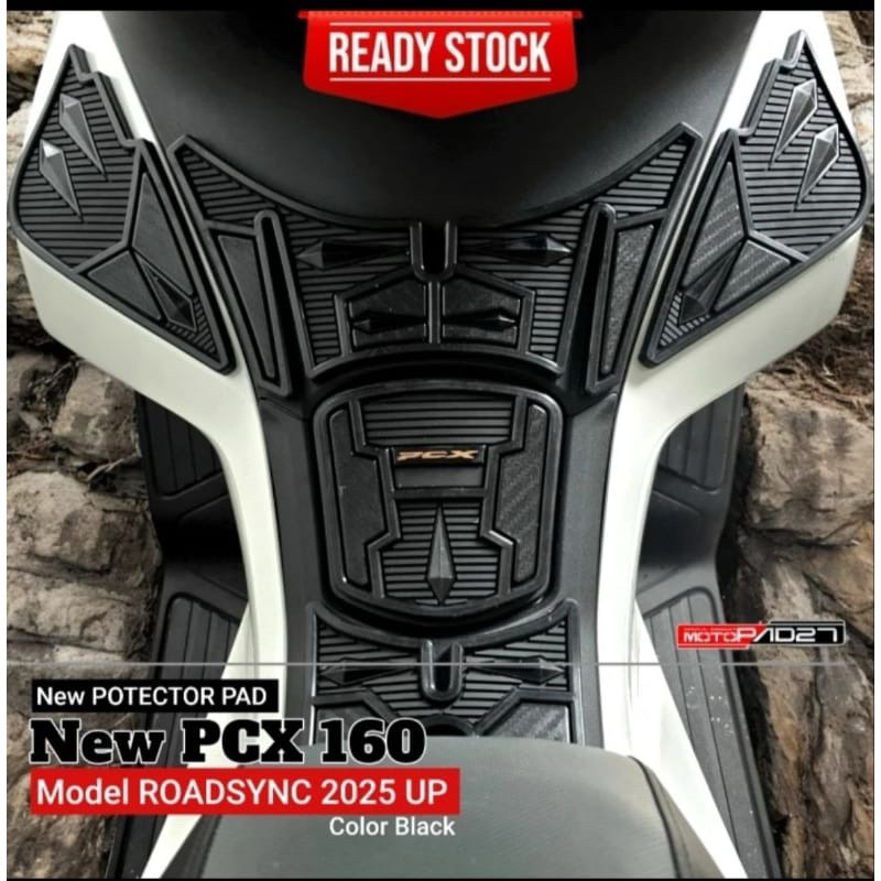 Baru Motopad27 Motor Tankpad Aksesoris Motor Honda Pcx 160 Abs Cbs Roadsync. Deckpad Pcx 160 Bahan