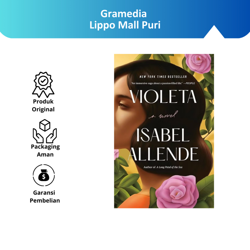 Gramedia Lippo Mall Puri - Violeta (Isabel Allende)