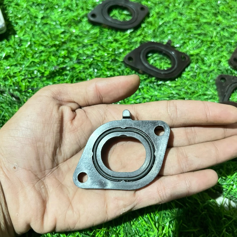Insulator Paking Ebonit TB Inlet Pipe Assy Honda Vario 160 K2S PCX 160 K1Z ADV 160 Ori + Seal Oring 