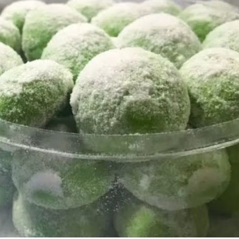 

kue kering putri salju_putri salju pandan_kue kering lebaran