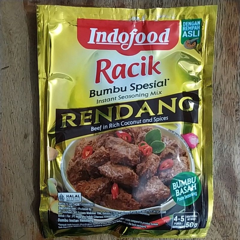 

Racik Indofood bumbu masak basah special instan
