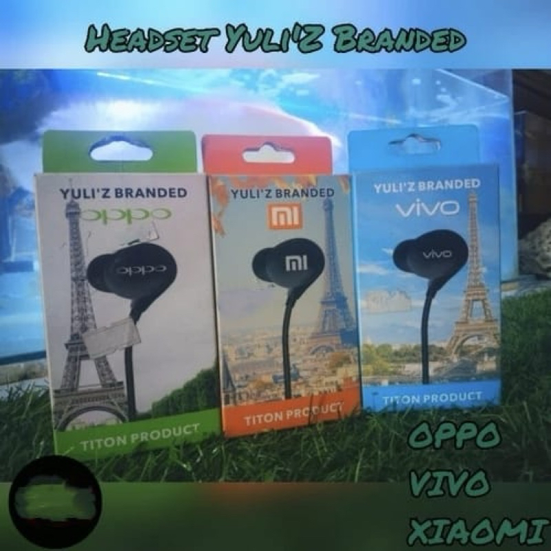 Headset Branded Titon Yuli'Z