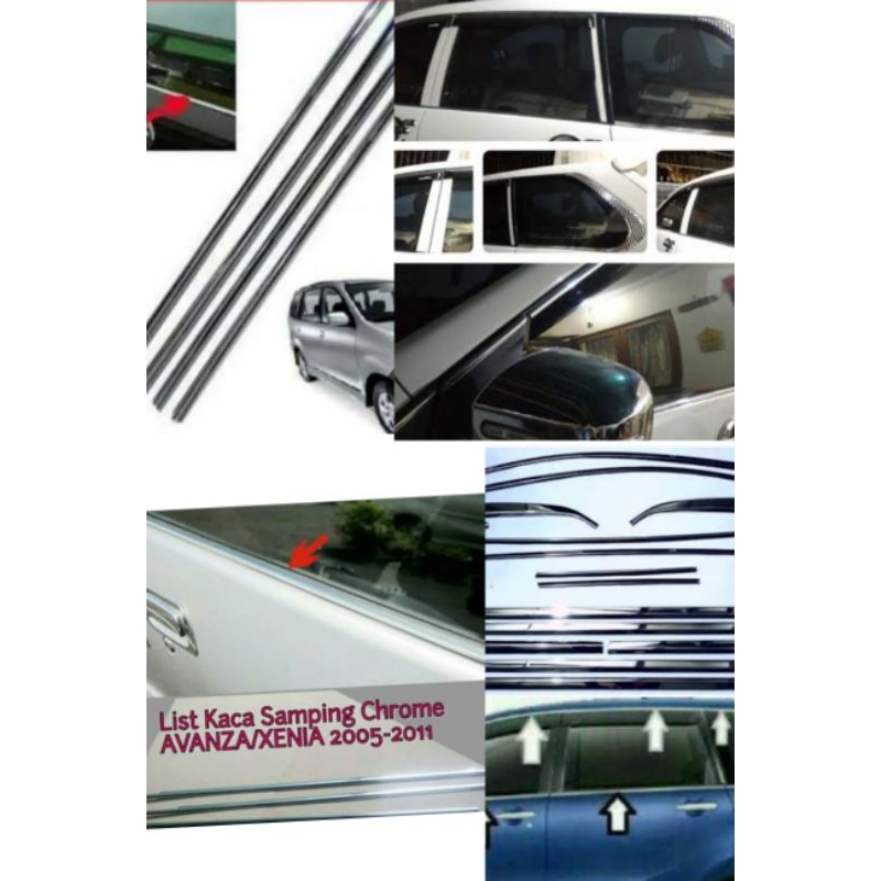 list kaca mobil Avanza