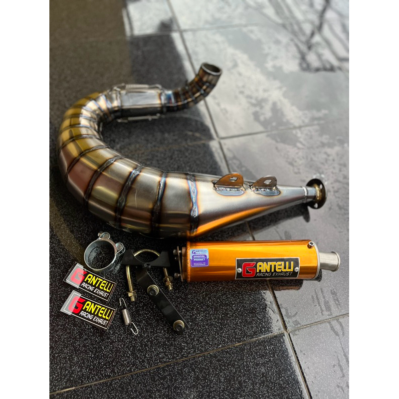 knalpot vespa racing kiri FFA gantelli racing